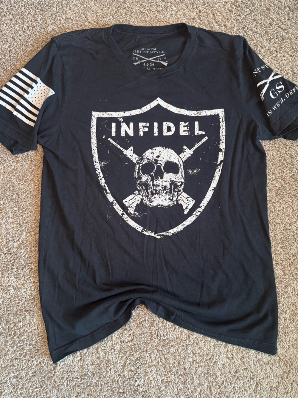 Men’s grunt style tee